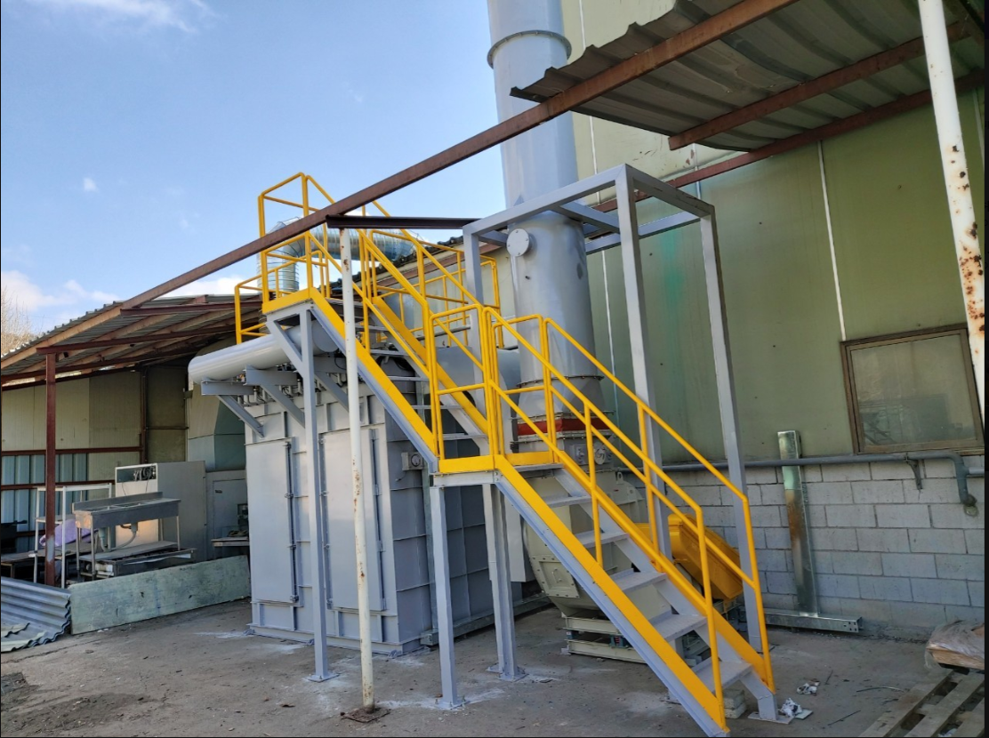 Dust collector 200cmm installation and commissioning [첨부 이미지1]