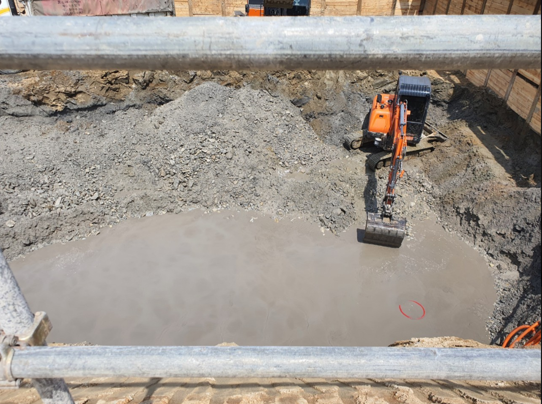 Gochang civil engineering site excavation in progress [첨부 이미지4]