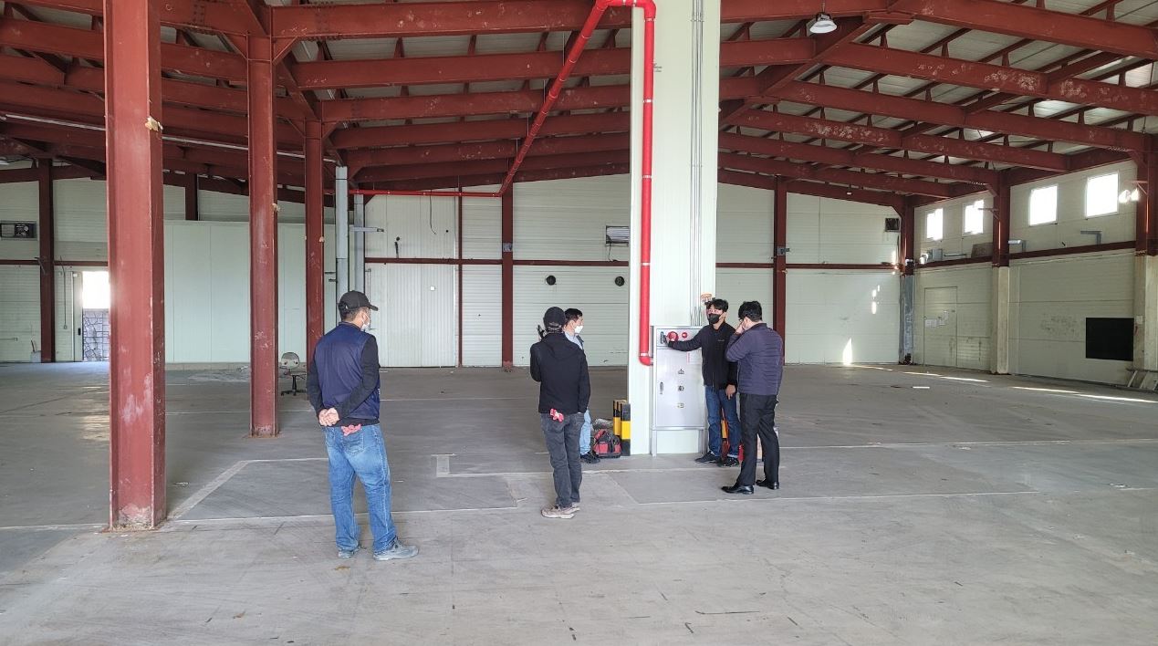 Inspection of the operation function of the firefighting facility has been completed [첨부 이미지1]